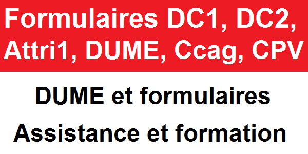 Formulaire DC1 : Lettre de candidature (01/04/2019)